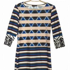 KIEROSS dress stretch graphic size Medium